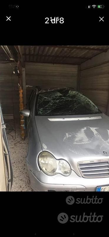 Usata Mercedes C200 2006 Grigio Berlina