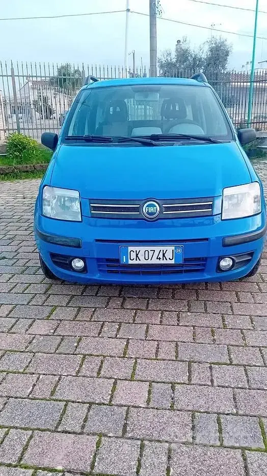 Usata Fiat Panda Dynamic 60 CV (44 kW) 2004 Blu Utilitaria