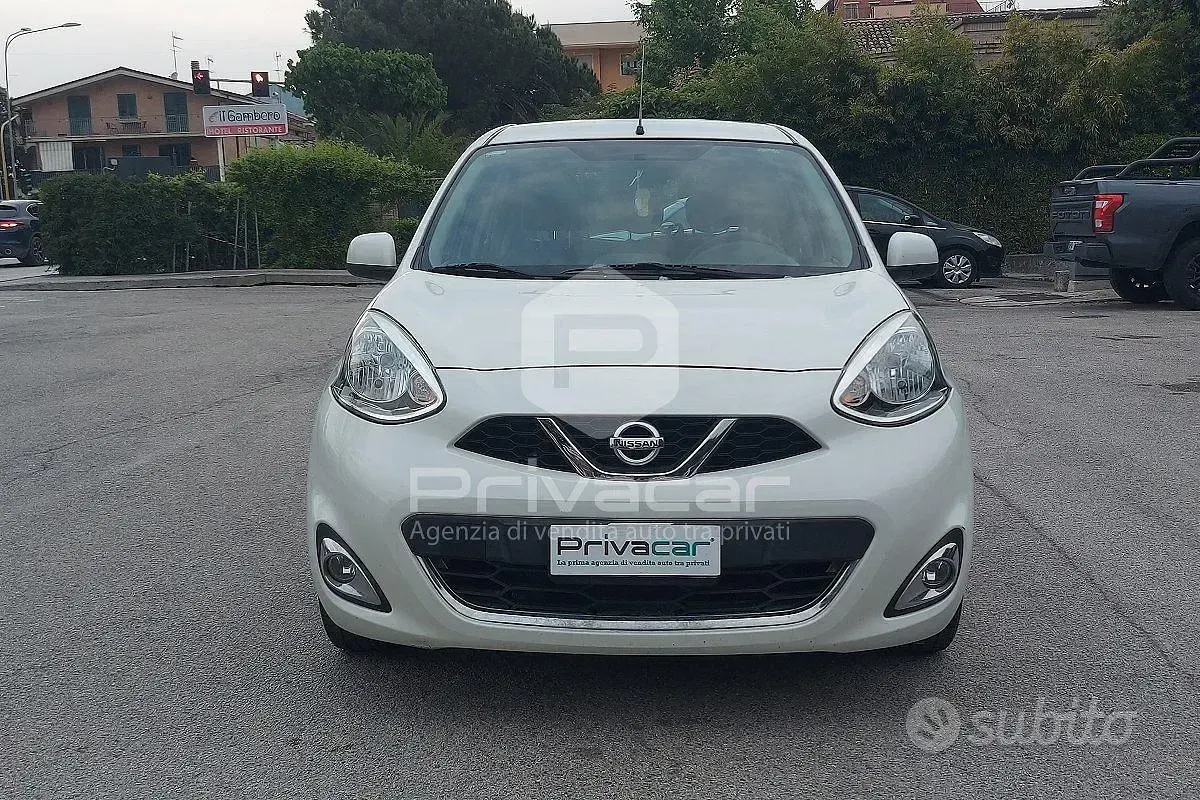Usata Nissan Micra Acenta 80 CV (58 kW) 2016 Bianco Utilitaria