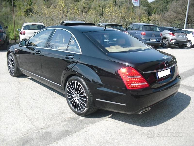 Usata Mercedes S280 Avantgarde 258 CV (189 kW) 2011 Nero Berlina