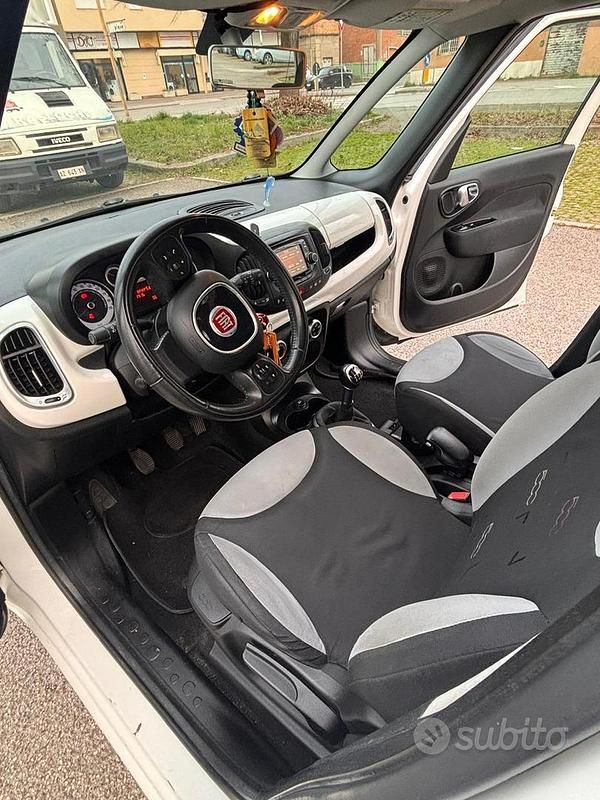 Usata Fiat 500L 95 CV (69 kW) 2014 Bianco Monovolume