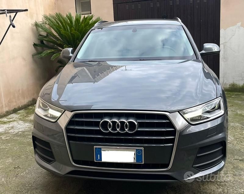 Usata Audi Q3 S-Line 150 CV (110 kW) 2017 Grigio SUV