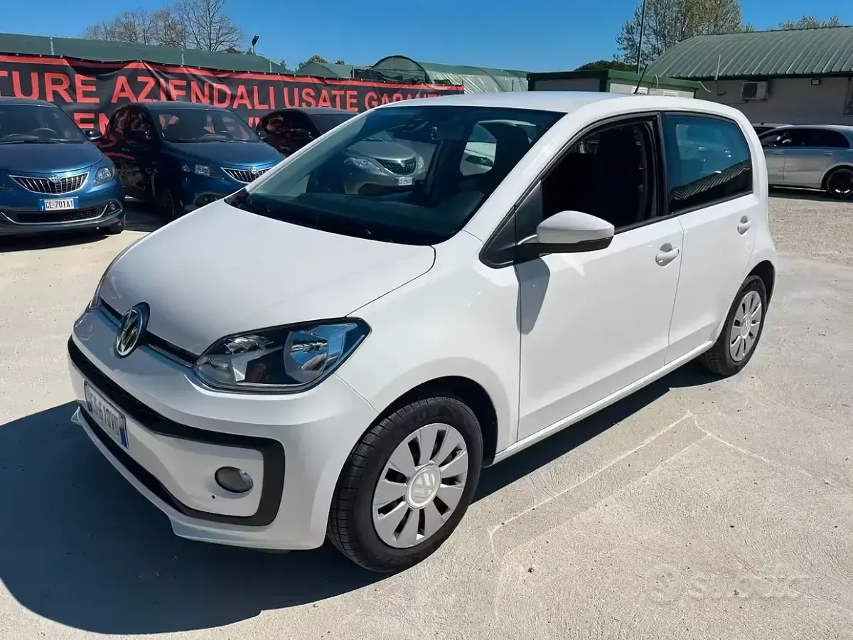 Usata VW up! Move 60 CV (44 kW) 2018 Bianco Utilitaria