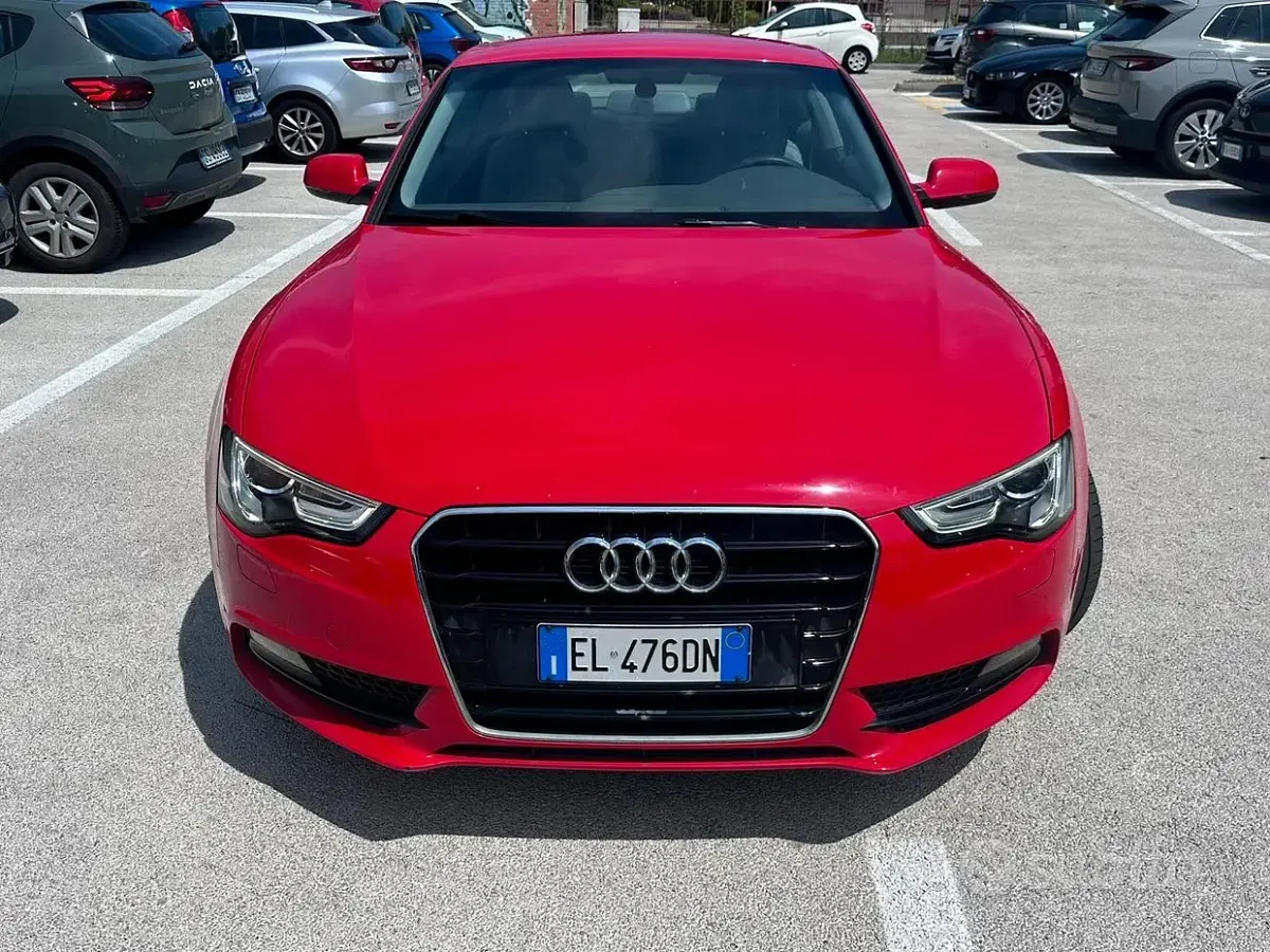 Usata Audi A5 177 CV (130 kW) 2012 Rosso Coupé