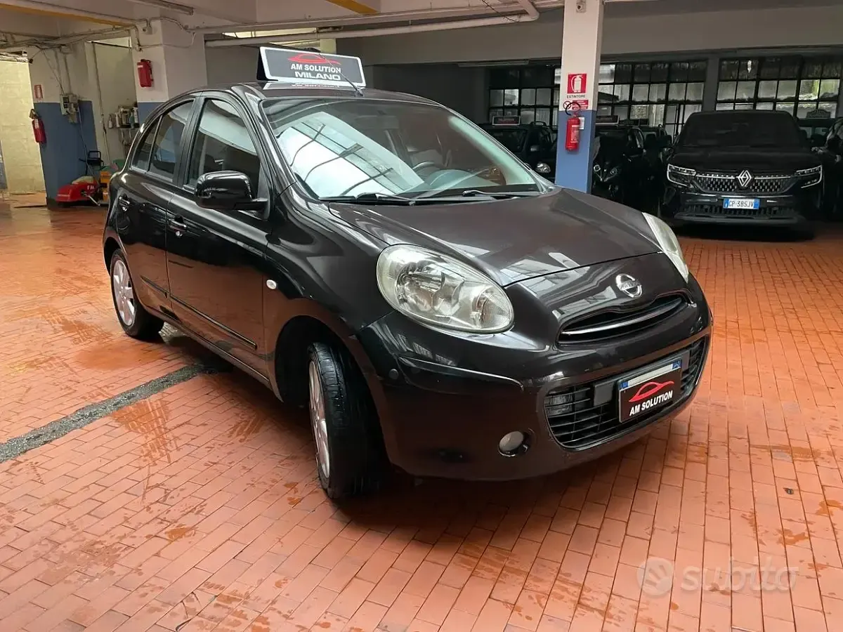 Usata Nissan Micra 80 CV (58 kW) 2013 Nero Utilitaria