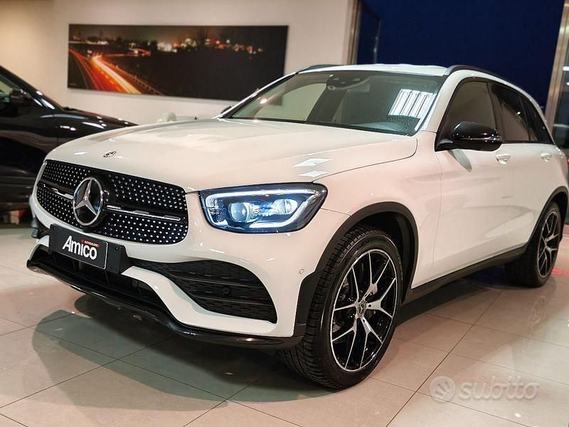 Usata Mercedes GLC220 Premium Plus 194 CV (142 kW) 2020 Bianco SUV