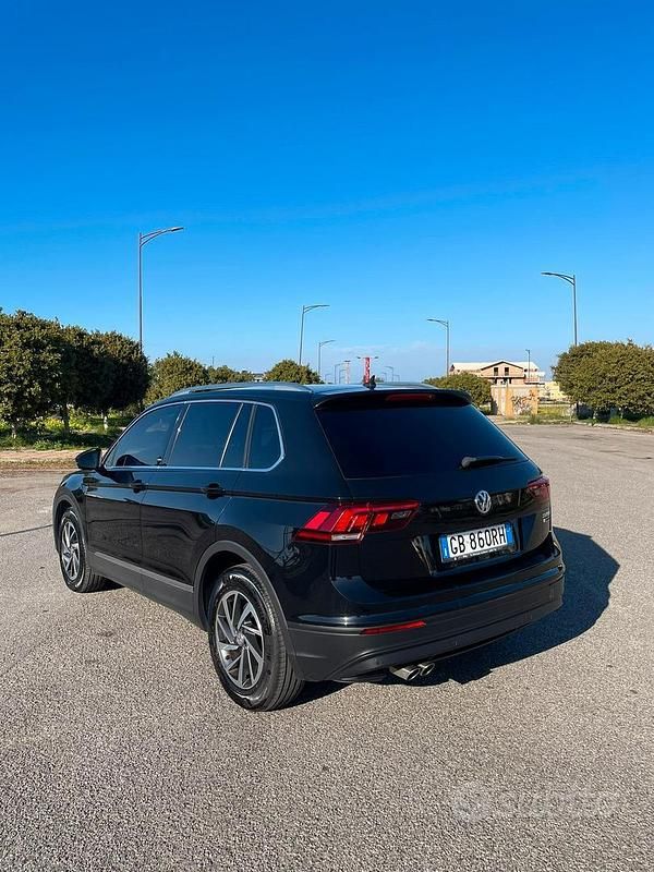 Usata VW Tiguan Style 150 CV (110 kW) 2017 Nero SUV