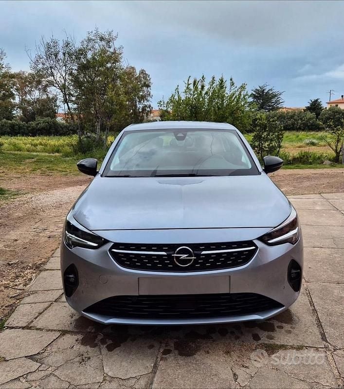 Usata Opel Corsa Elegance 75 CV (55 kW) 2022 Grigio Utilitaria