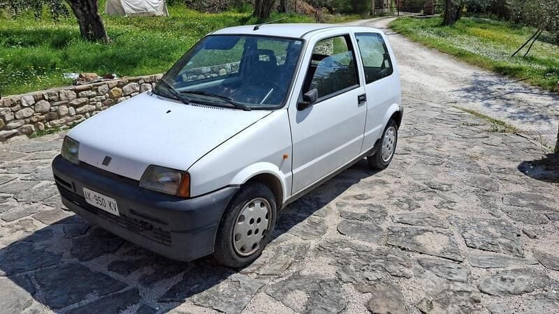 Usata Fiat Cinquecento 1996 Bianco Utilitaria