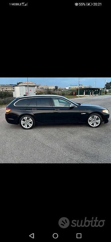 Usata BMW 525 204 CV (150 kW) 2011 Nero Station wagon