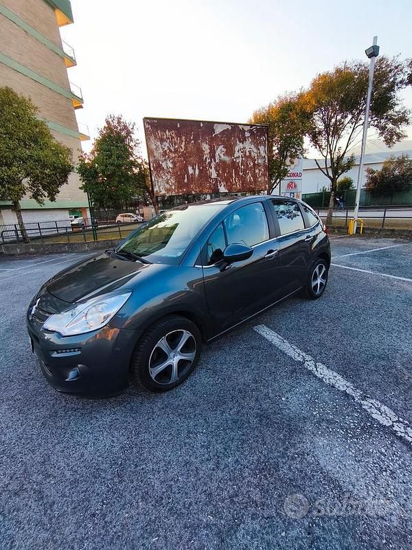 Usata Citroën C3 Exclusive 75 CV (55 kW) 2016 Grigio Berlina