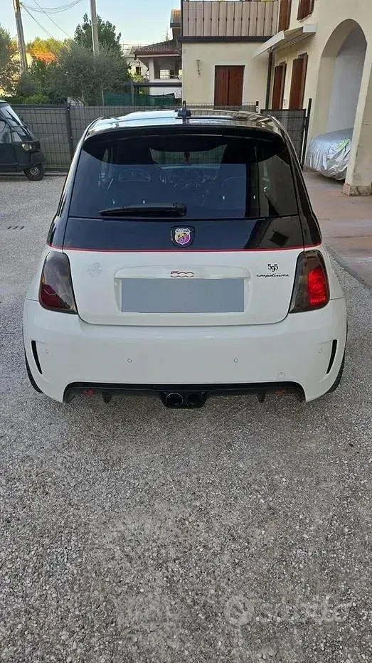 Usata Abarth 595 Competizione 160 CV (117 kW) 2014 Bianco Berlina