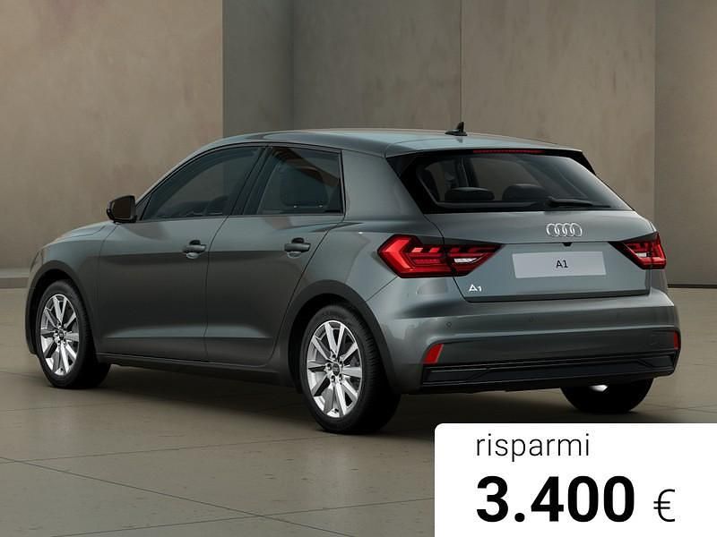Nuova Audi A1 Sportback Business 116 CV (85 kW) 2026 Grigio chronos metallizzato Utilitaria