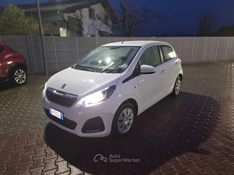 Usata Peugeot 108 Allure 69 CV (50 kW) 2014 Bianco Utilitaria