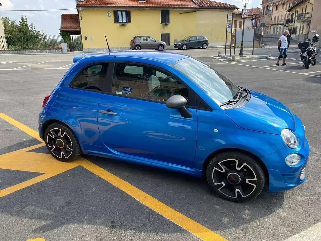 Usata Fiat 500 S 69 CV (50 kW) 2017 Blu/azzurro Utilitaria