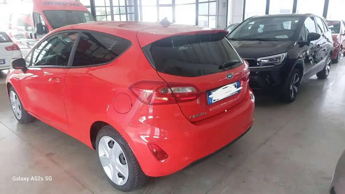Usata Ford Fiesta Trend 86 CV (63 kW) 2020 Rosso Utilitaria