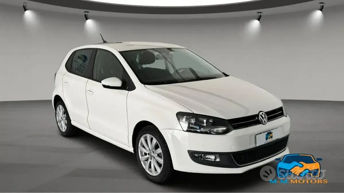 Usata VW Polo Highline 86 CV (63 kW) 2013 Bianco Utilitaria