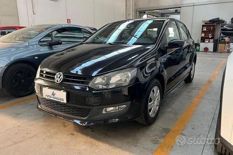 Usata VW Polo Trendline 75 CV (55 kW) 2012 Nero Utilitaria