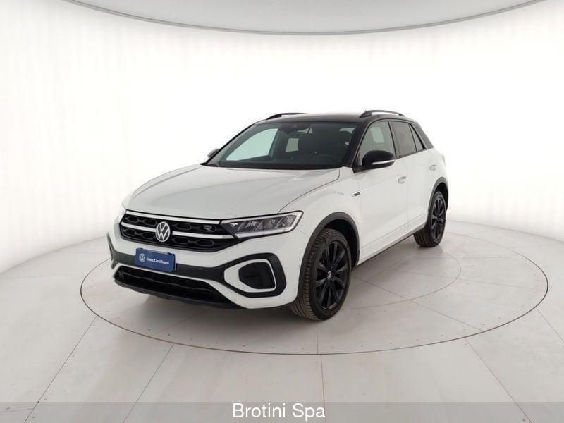 Usata VW T-Roc R-line 150 CV (110 kW) 2022 Bianco SUV