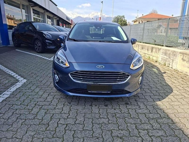 Usata Ford Fiesta Titanium 125 CV (91 kW) 2021 Blu Utilitaria