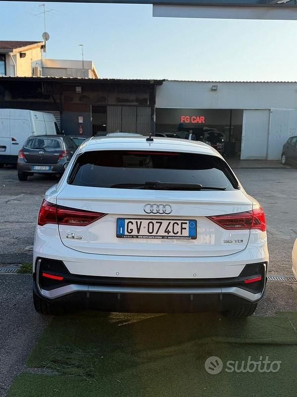 Usata Audi Q3 S-Line 150 CV (110 kW) 2021 Bianco SUV