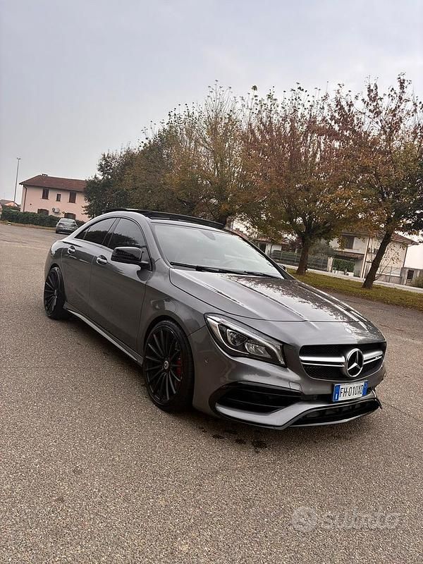 Usata Mercedes CLA45 AMG AMG 381 CV (280 kW) 2017 Grigio Berlina