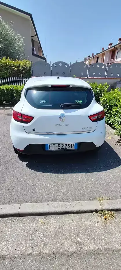 Usata Renault Clio IV 90 CV (66 kW) 2014 Bianco Berlina