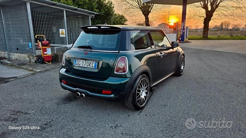 Usata Mini Cooper S Chili 174 CV (127 kW) 2007 Verde Utilitaria