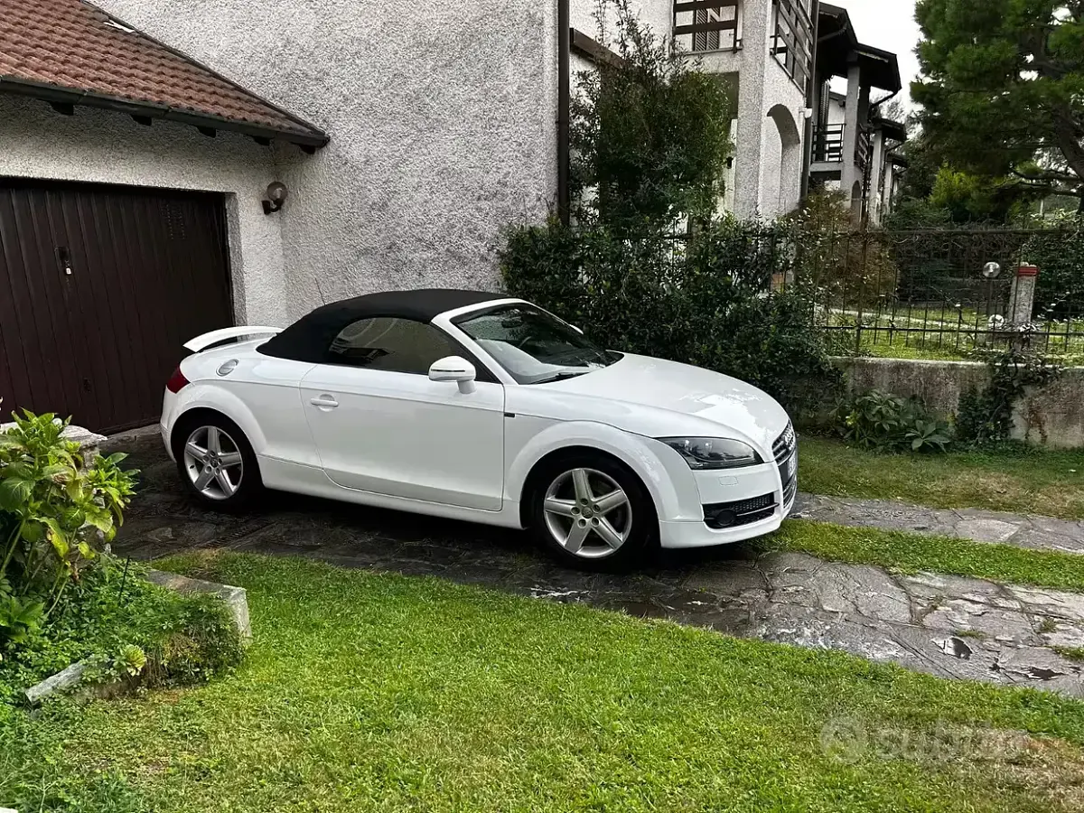 Usata Audi TT Roadster 160 CV (117 kW) 2010 Bianco Cabrio