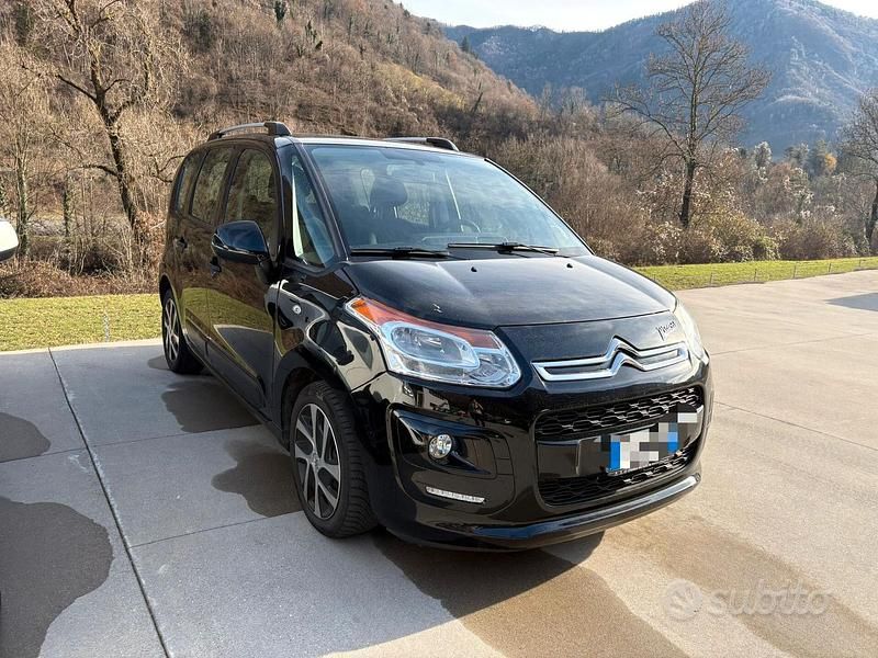 Usata Citroën C3 Picasso Seduction 92 CV (67 kW) 2013 Nero Monovolume