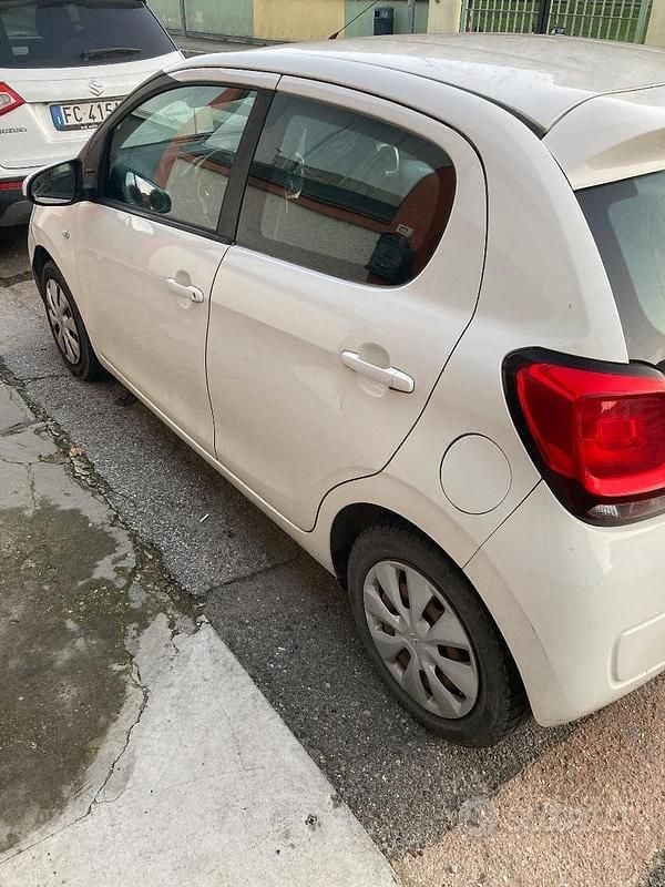 Usata Citroën C1 82 CV (60 kW) 2015 Bianco Utilitaria