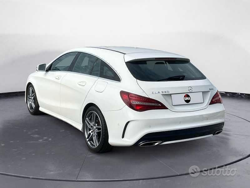 Usata Mercedes CLA220 Shooting Brake Premium 184 CV (135 kW) 2019 Bianco Station wagon