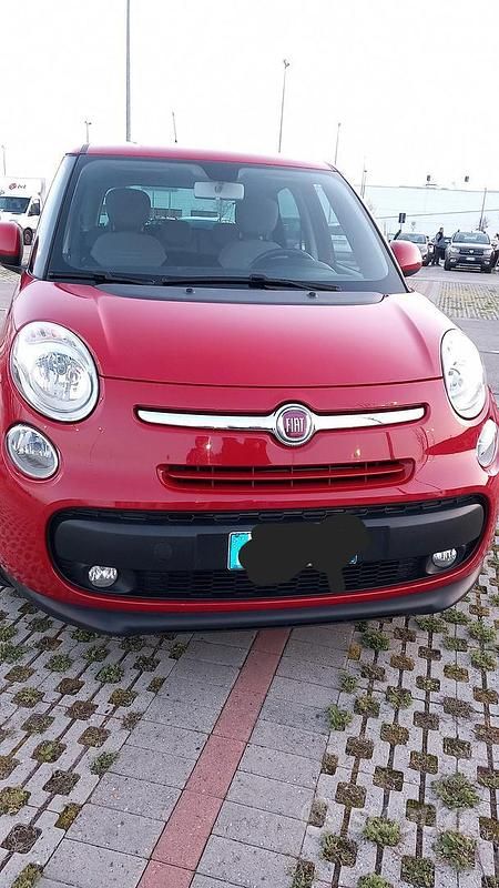 Usata Fiat 500L 95 CV (69 kW) 2016 Rosso Monovolume