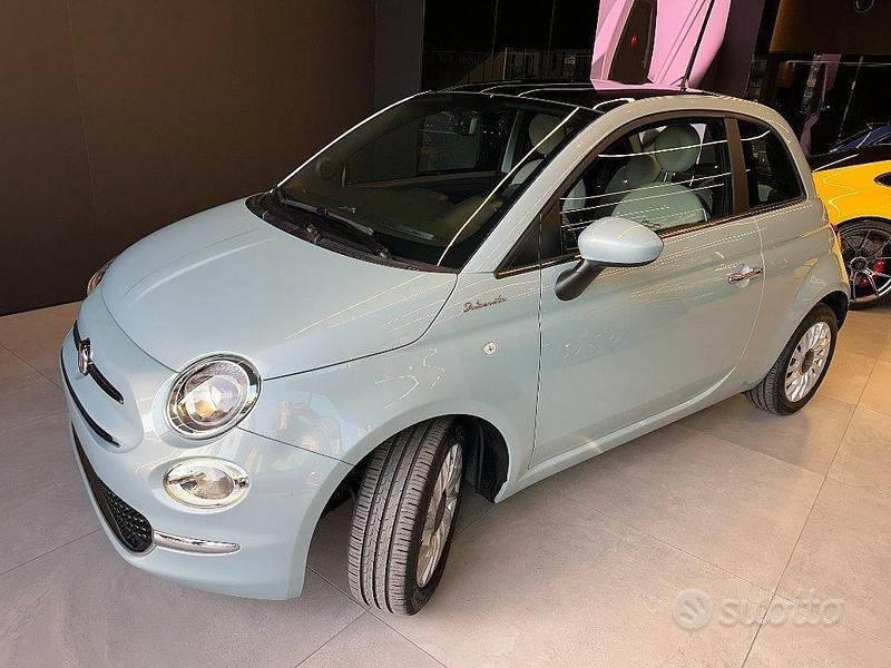 Usata Fiat 500 Dolcevita 69 CV (50 kW) 2023 Azzurro metallizzato Utilitaria