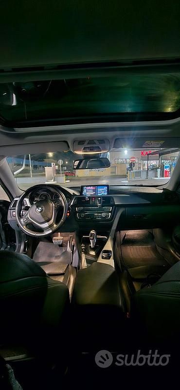Usata BMW 420 Coupé Sport Line 190 CV (139 kW) 2015 Grigio Coupé