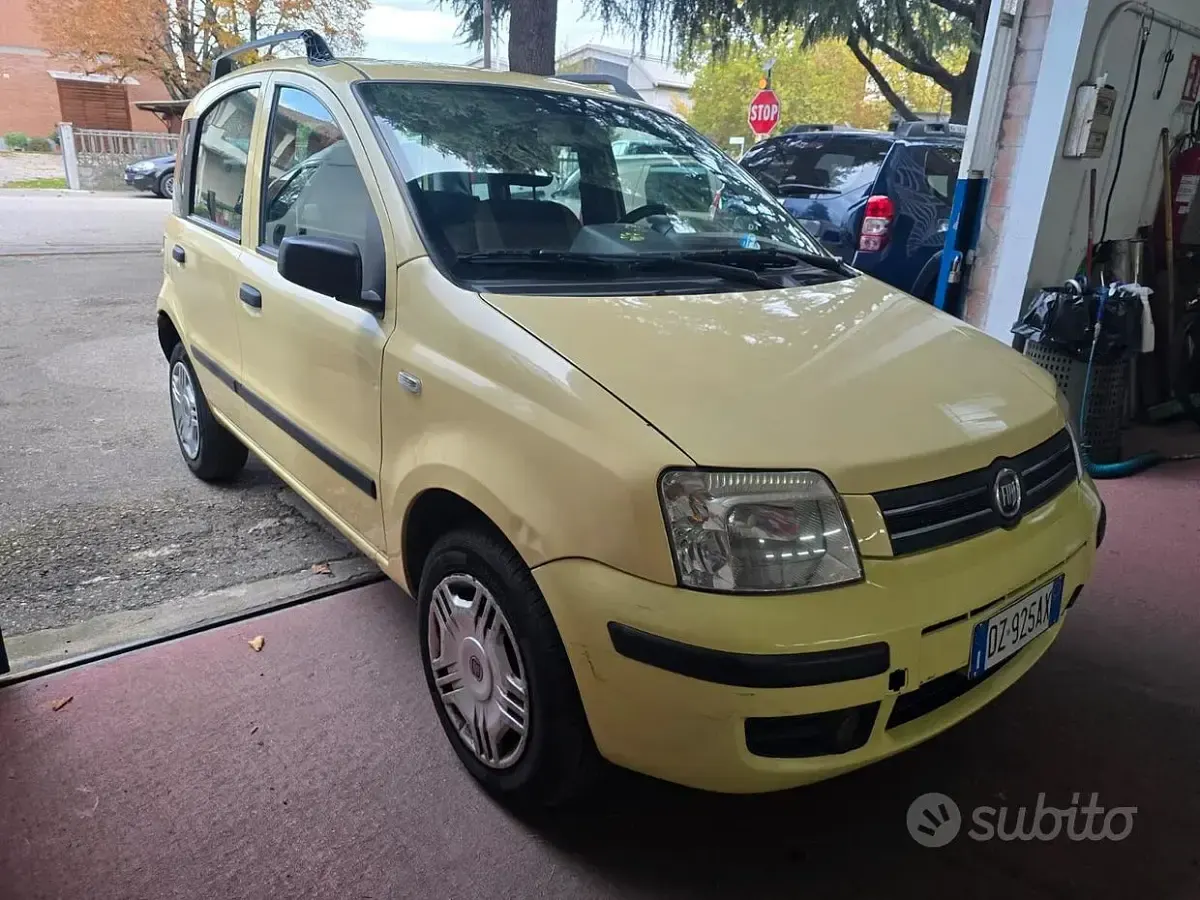 Usata Fiat Panda Dynamic 60 CV (44 kW) 2009 Giallo Utilitaria