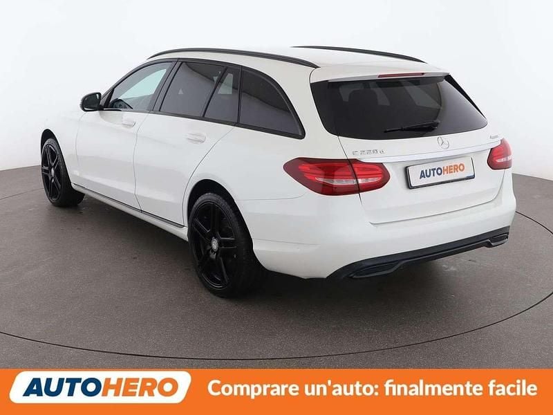 Usata Mercedes C220 170 CV (125 kW) 2016 Bianco Station wagon