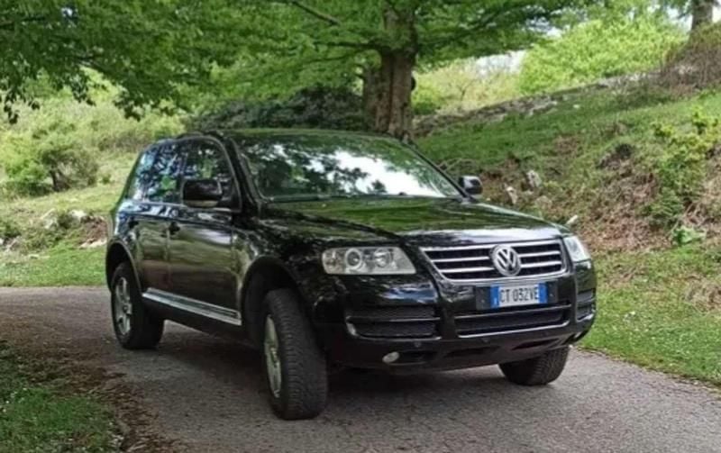 Usata VW Touareg 174 CV (127 kW) 2005 Nero SUV