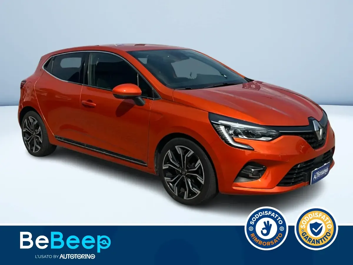 Usata Renault Clio Intens 86 CV (63 kW) 2020 Arancione metallizzato Utilitaria