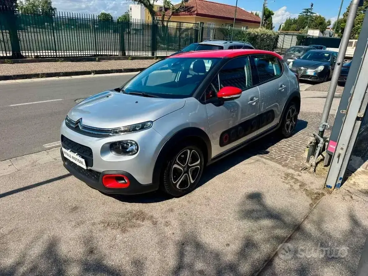 Usata Citroën C3 Shine 75 CV (55 kW) 2018 Grigio Utilitaria