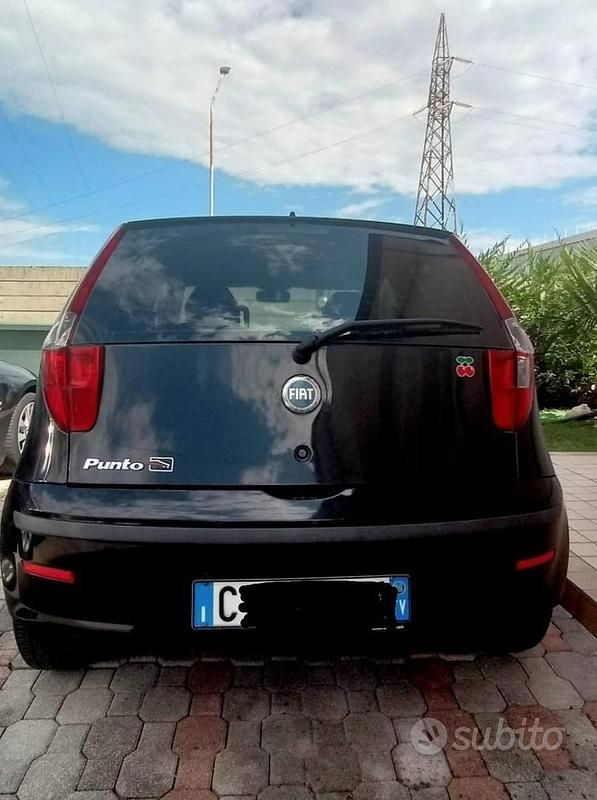 Usata Fiat Punto 2005 Nero Utilitaria