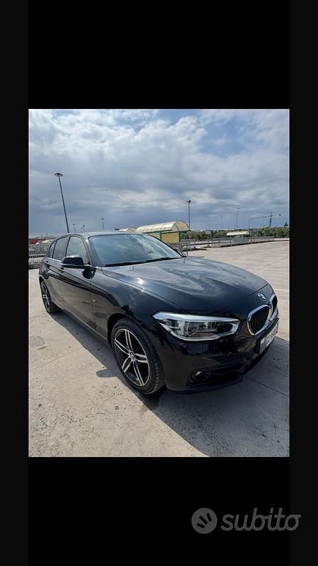 Usata BMW 118 95 CV (69 kW) 2015 Nero Utilitaria