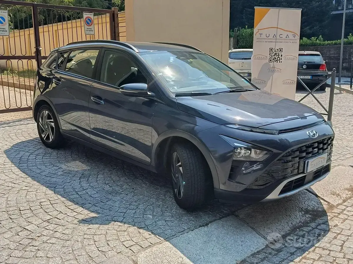 Usata Hyundai Bayon 84 CV (61 kW) 2021 Grigio SUV