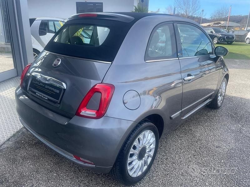 Usata Fiat 500C Lounge 69 CV (50 kW) 2019 Grigio Cabrio