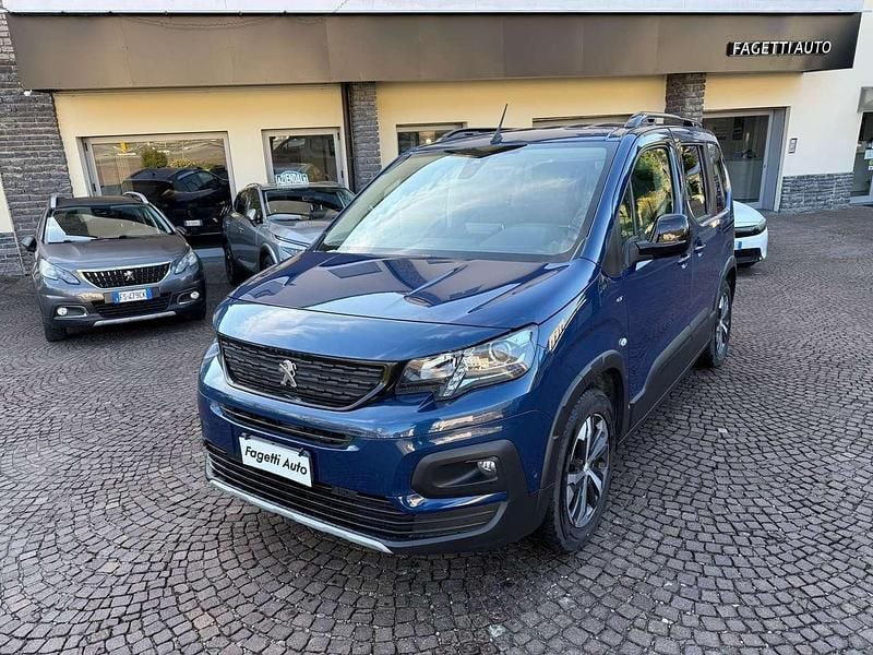 Usata Peugeot e-Rifter GTi 56 kW (77 CV) 2021 Blu notte Monovolume