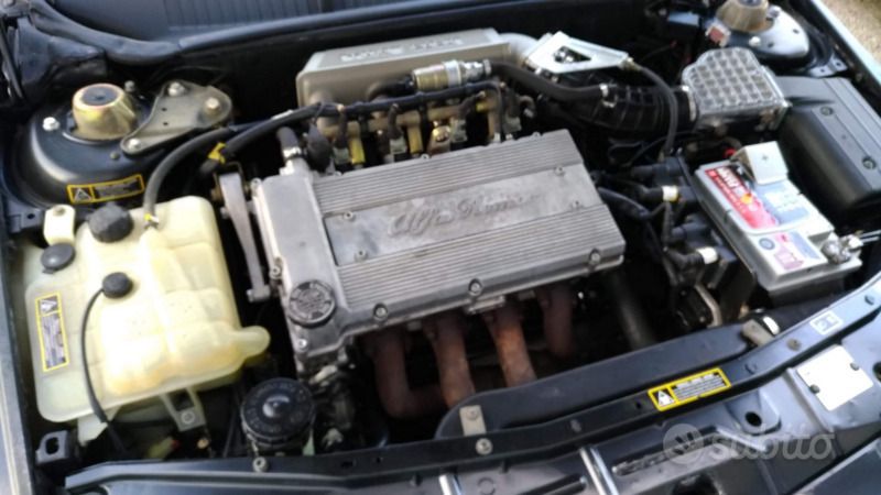 Usata Alfa Romeo 155 126 CV (92 kW) 1995 Nero Berlina