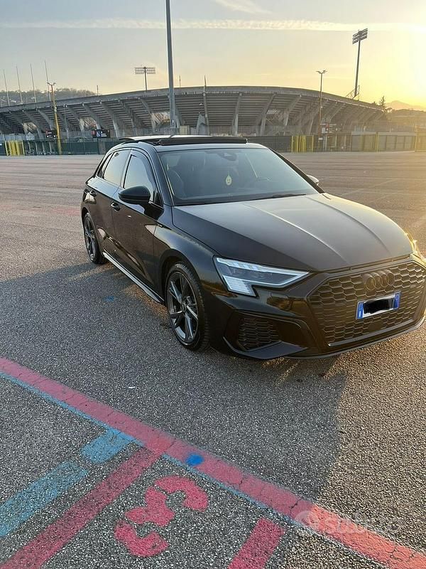 Usata Audi A3 S-Line 2022 Nero Berlina