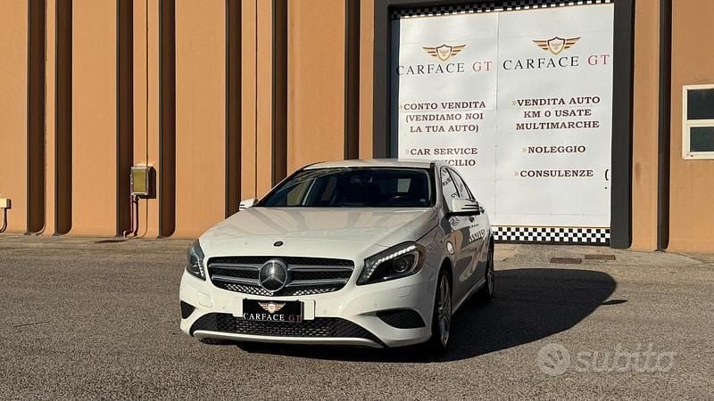 Usata Mercedes A200 136 CV (100 kW) 2014 Bianco Berlina