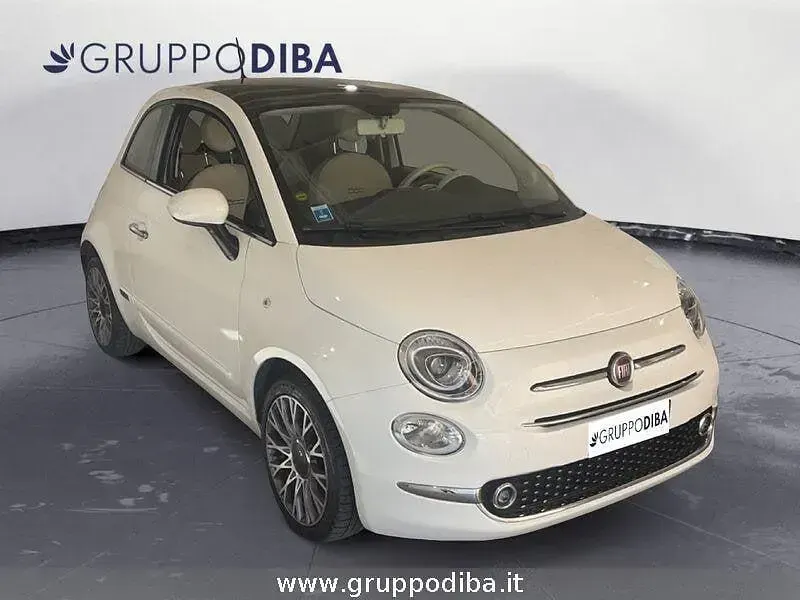 Usata Fiat 500 Lounge 69 CV (50 kW) 2017 Argento Berlina