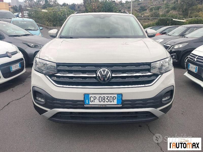 Usata VW T-Cross Style 110 CV (80 kW) 2023 Beige SUV